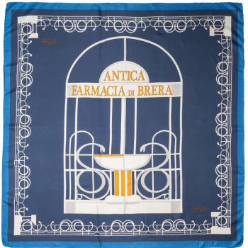 Foulard Cilento 1780 - Porta dell’Antica Farmacia di Brera